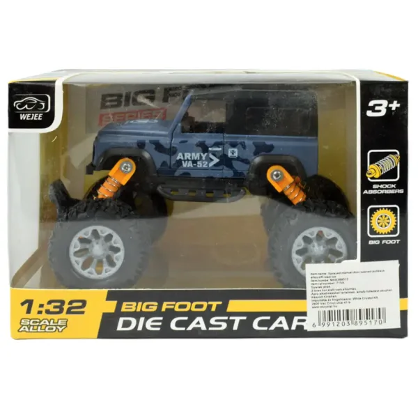 Big Foot Series: mașină off-road cu cauciucuri 13cm imaginea 5