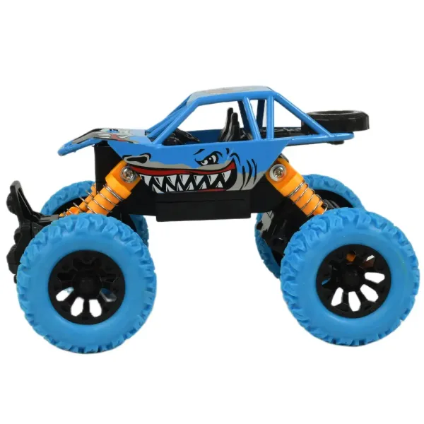 Big Foot Series: mașină offroad rechin în două versiuni 13cm imaginea 7