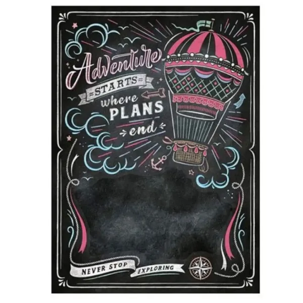 Puzzle Blackboard Travel, 1000 de piese - Clementoni imaginea 2