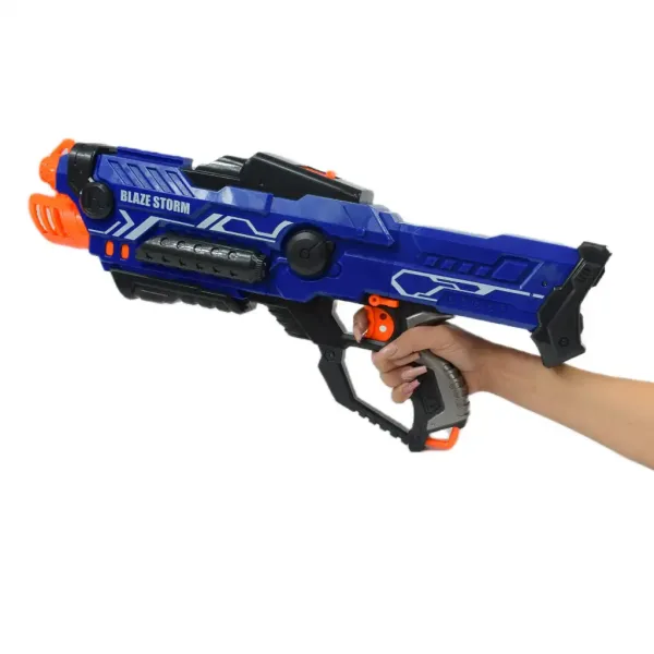 Blaze Storm: Pistol electric uriaș cu cartușe 55x23cm imaginea 6