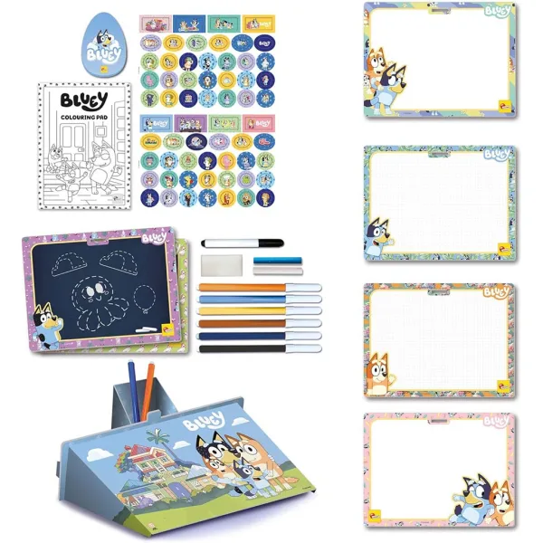 Bluey școală de desen rucsac - Lisciani imaginea 3