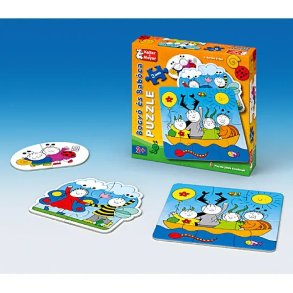 Bogyó şi Babóca puzzle bebe imaginea 2