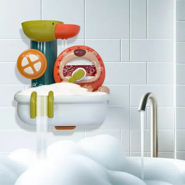 Bubble Bath Toys Leu jucărie de baie cu cană imaginea 2