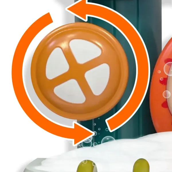 Bubble Bath Toys Leu jucărie de baie cu cană imaginea 4