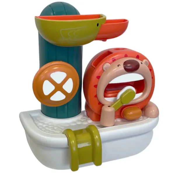Bubble Bath Toys Leu jucărie de baie cu cană imaginea 7