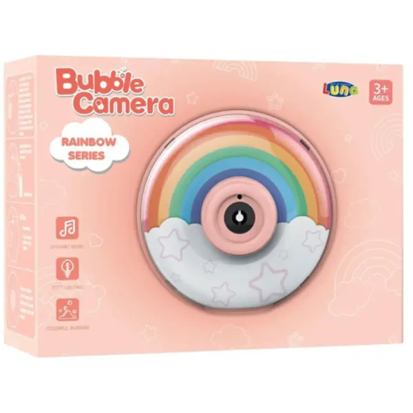 Bubble Camera: Cameră cu bule colorate cu lumină și sunet imaginea 1