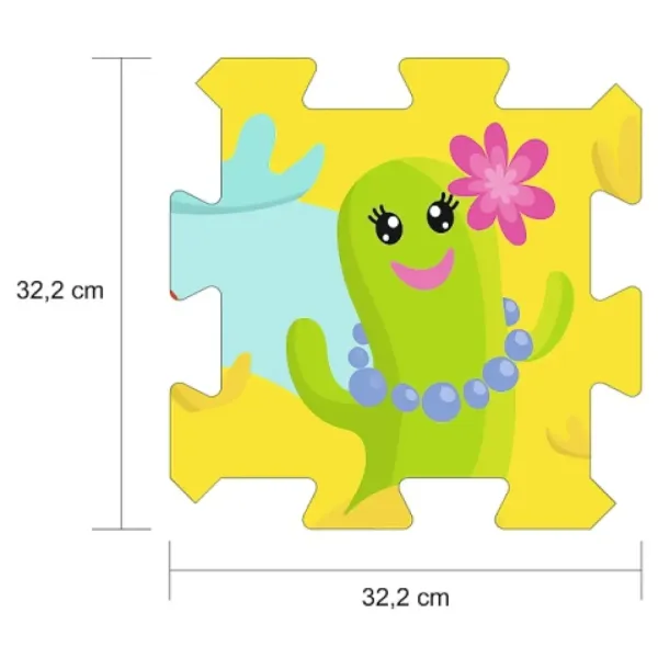 Cactus cântând puzzle burete - Trefl imaginea 2