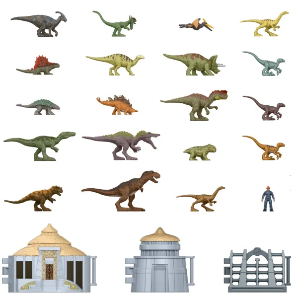 Calendar de Advent Jurassic World - Mattel imaginea 2