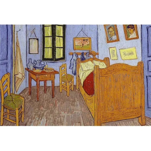Camera lui Van Gogh din Arles, Van Gogh - puzzle de 500 de piese cu ramă - Trefl imaginea 2