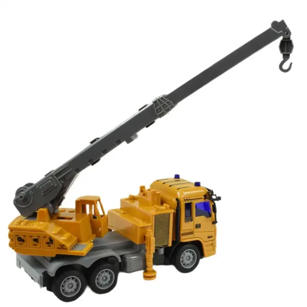 Camion de construcție cu telecomandă RC cu efecte de lumină 27MHz 20cm în diverse versiuni 1bucată imaginea 8