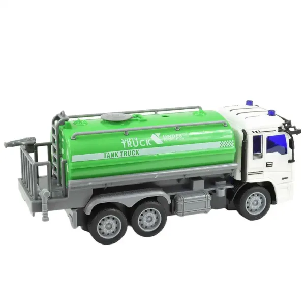 Camion de gunoi ​​cu telecomandă RC cu efecte de lumina 27MHz 20cm in diverse versiuni 1bucată imaginea 9