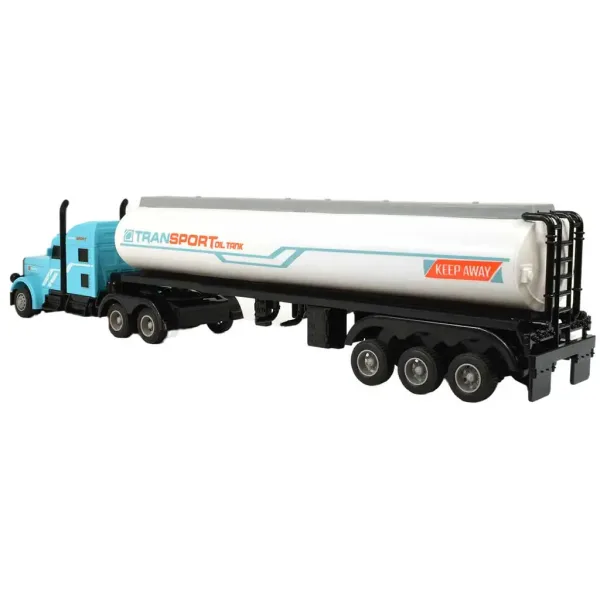 Camion RC cu telecomandă cu remorcă cisternă scară 1/32 2,4 GHz 50 cm imaginea 4