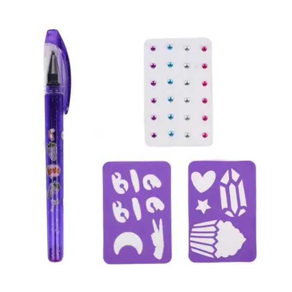 Canenco: Create It! Set de stilouri gel cu tatuaje variate 1buc imaginea 4