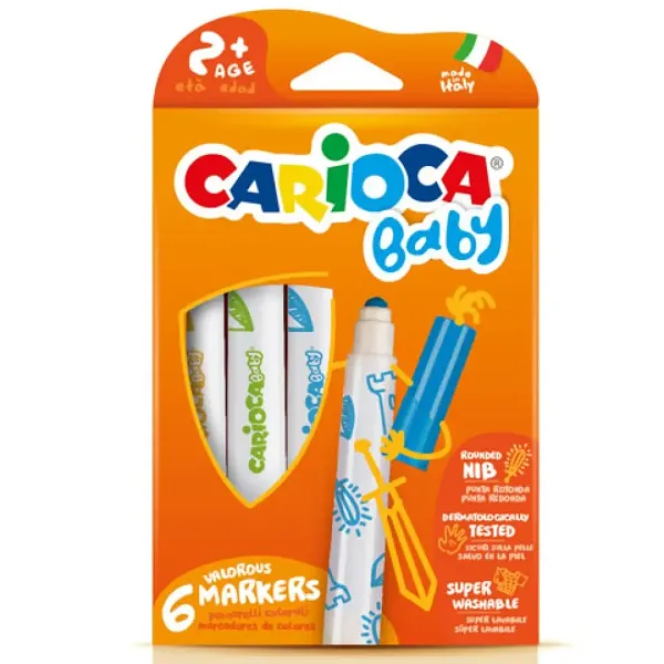Carioca: Marker colorat pentru bebeluşi care se poate spăla imaginea 1