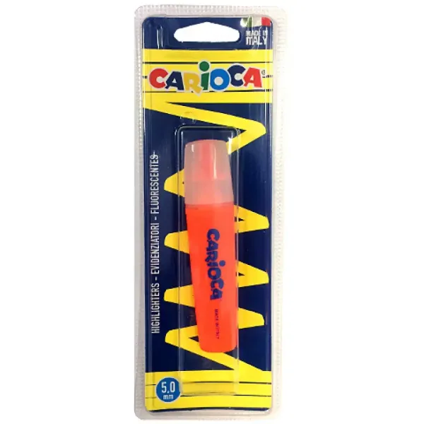 Carioca: Textliner marker culoarea neon portocaliu imaginea 1