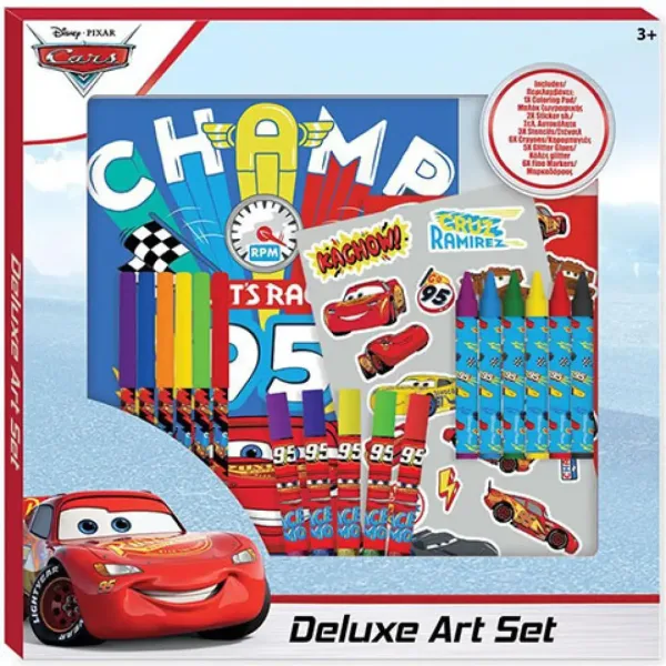 Cars set pentru colorat imaginea 1