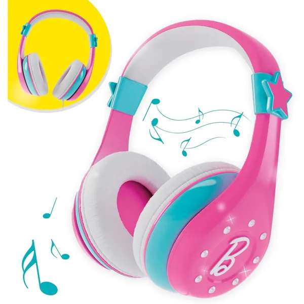 Căști Bluetooth Barbie - Lisciani imaginea 3