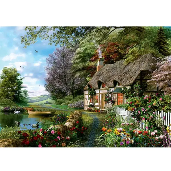 Căsuţa din pădure puzzle 1000 de piese imaginea 2