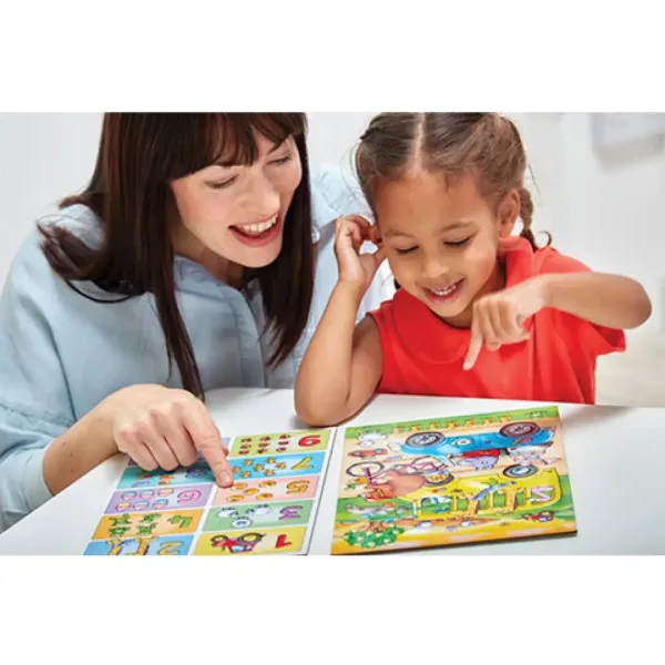 Caută și găsește... Numere 2x10 bucăți puzzle educativ (limba maghiară) imaginea 3