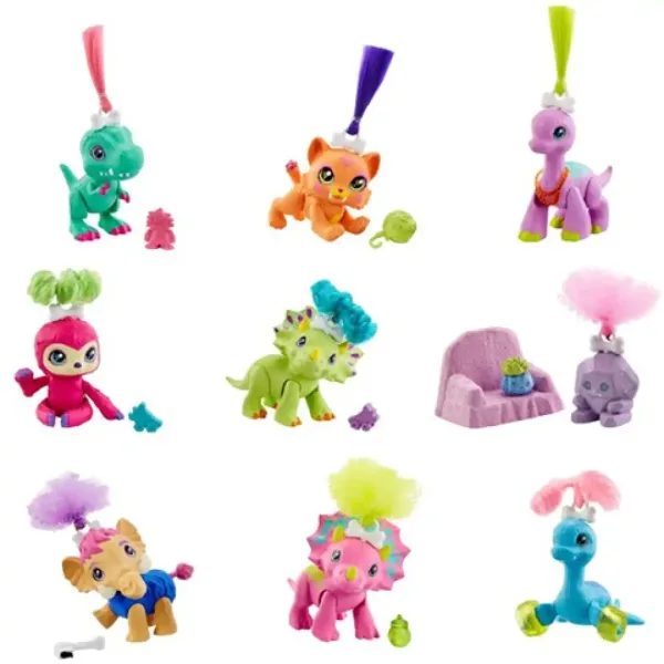 Cave Club: creaturi surpriză în cristal mai multe variante - Mattel imaginea 4
