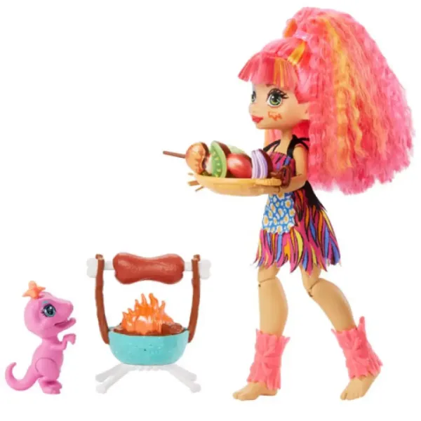 Cave Club: Emberly set de joacă cu accesorii - Mattel imaginea 2