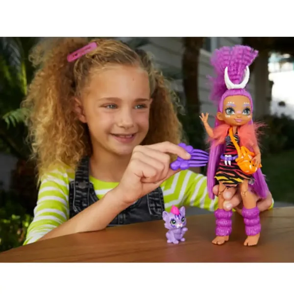 Cave Club: Roaralai set de joacă cu Ferell - Mattel imaginea 4