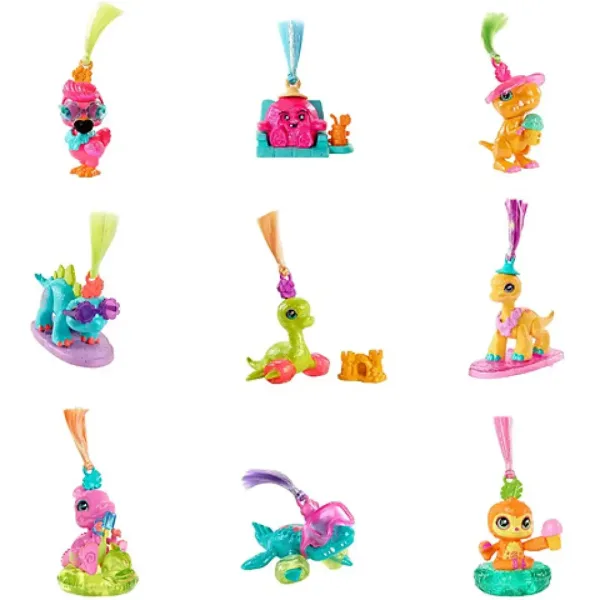 Cave Club: Surpriză creaturi preistorice pe plajă în cristal - Mattel imaginea 2