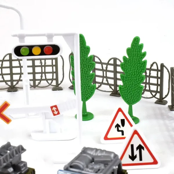 Chariot Die-Cast: Set vehicul militar metalic cu accesorii în două versiuni imaginea 6