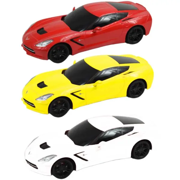 Chevrolet Corvette C7 cu telecomandă RC Scara 1/24 19cm in mai multe culori 1 bucată imaginea 3