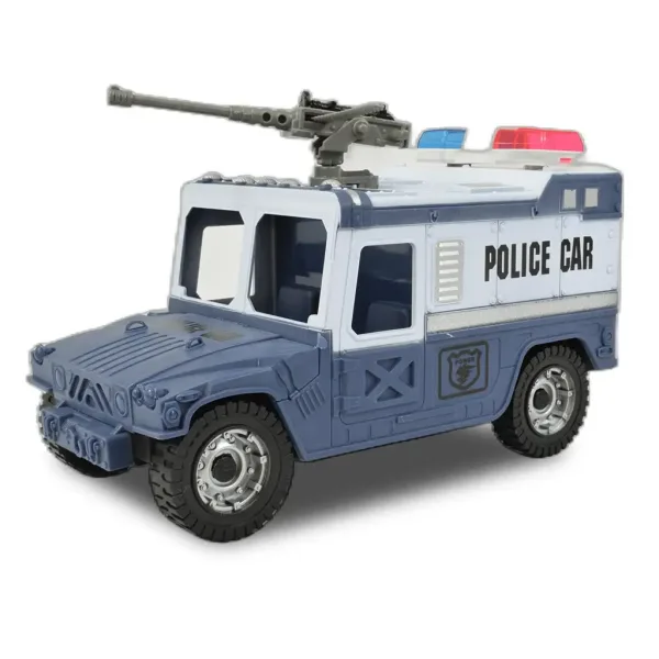 City Police: Set de joacă poliție cu vehicule și un polițist imaginea 2