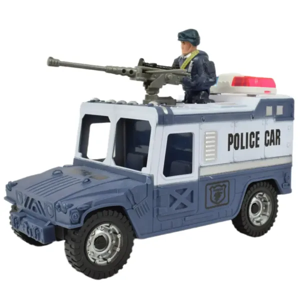 City Police: Set de joacă poliție cu vehicule și un polițist imaginea 6