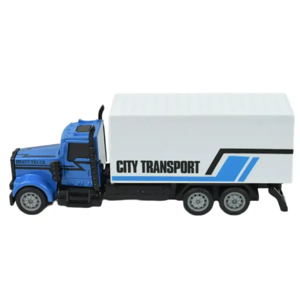 City Squad: Camion de livrare în două versiuni 1 bucată imaginea 8