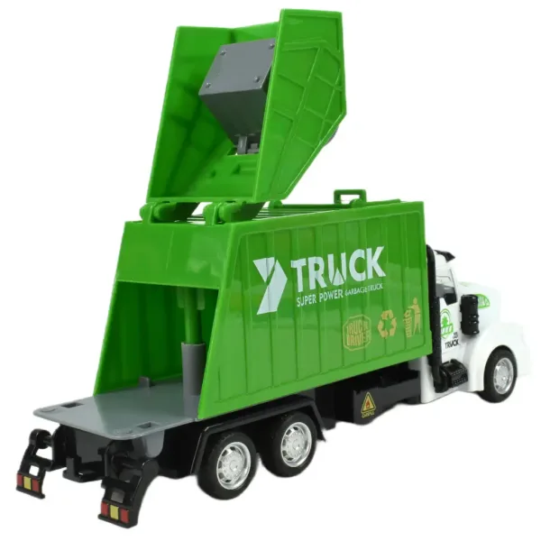 City Truck: camion colectare selectivă a deșeurilor 22cm imaginea 4