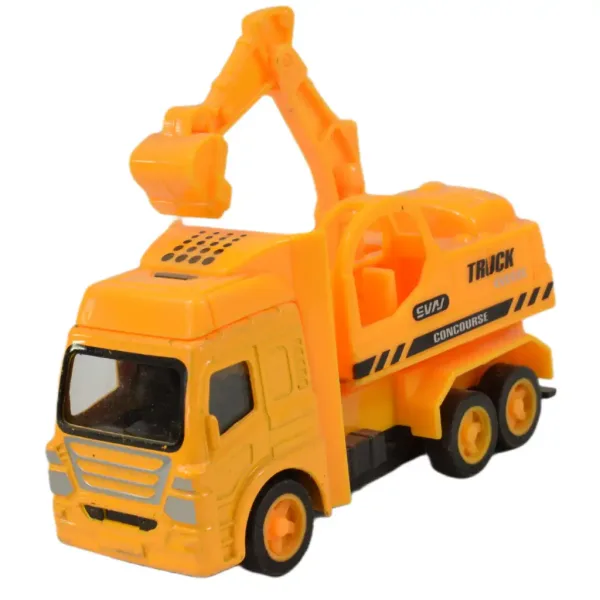 City Truck: mașini de lucru în diverse versiuni 9,5 cm 1 bucată imaginea 10