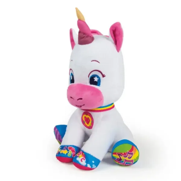 Clementoni: unicorn interactiv de pluș 32cm imaginea 3