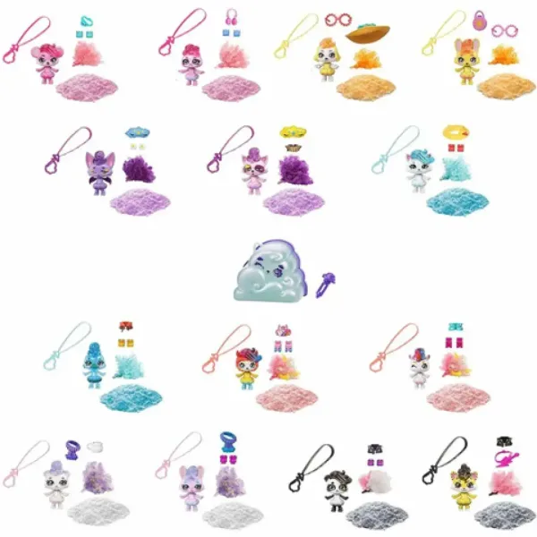 Cloudees prieten animal surpriză pachet - Mattel imaginea 4