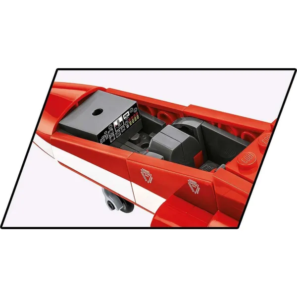 COBI: Joc de construcție – avion BAe Hawk T1 „Red Arrows” (5844) imaginea 5