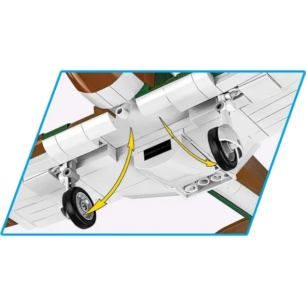 COBI: Jucărie de construcție avion Hawker Hurricane (5762) imaginea 3