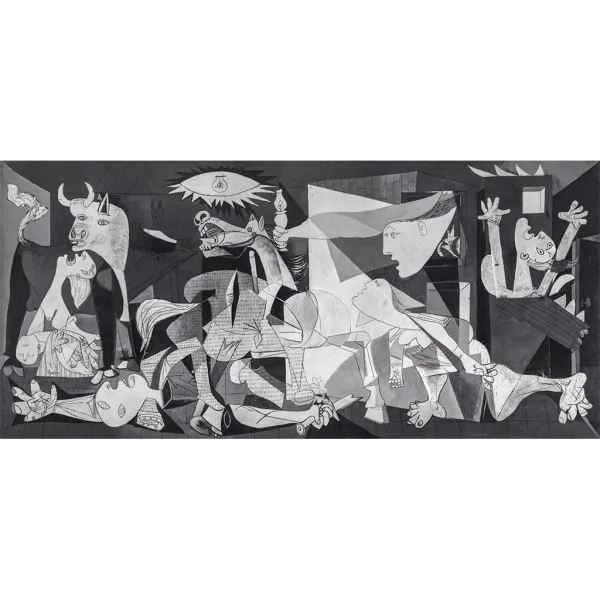 Colecția Muzeului - Picasso, Guernica - puzzle de 13200 de piese - Clementoni imaginea 2