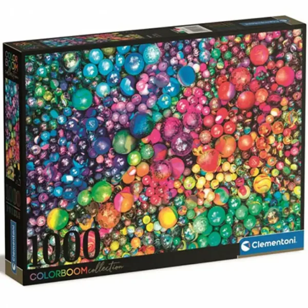 Colorboom Collection: Marbles puzzle 1000 bucăți - Clementoni imaginea 1