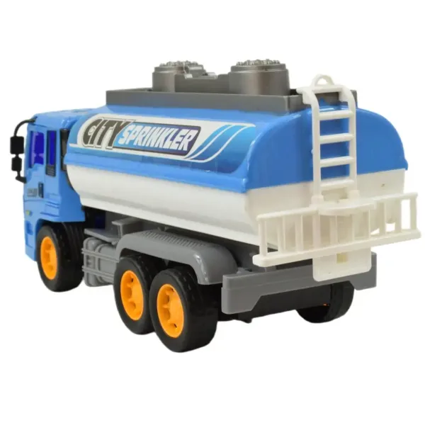 Construction Truck: Camion cisternă dimensiune 19 cm imaginea 4