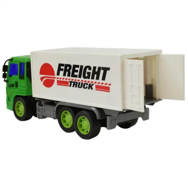 Construction Truck: Camion container dimensiune 19cm imaginea 3