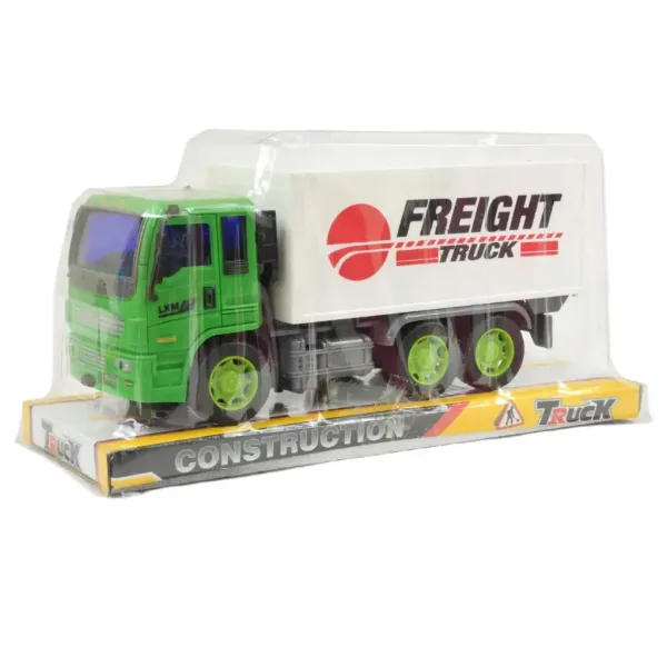 Construction Truck: Camion container dimensiune 19cm imaginea 5