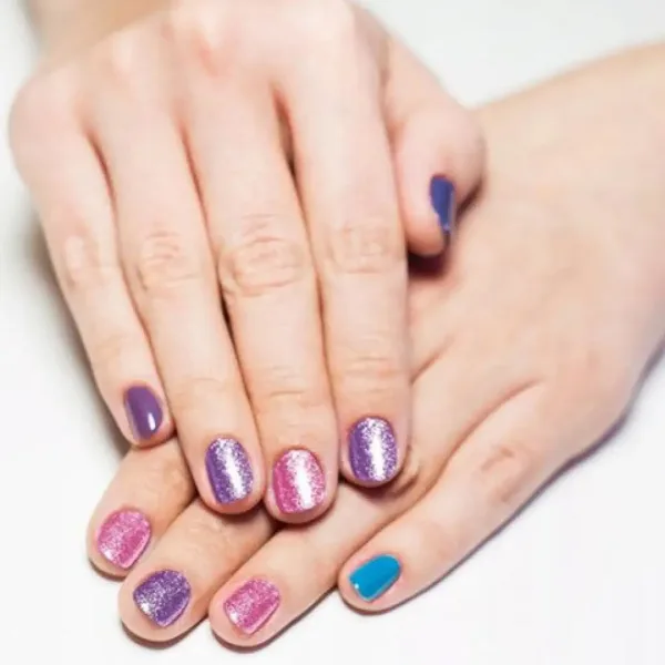 Crazy Chic Glitter Pen set unghii strălucitoare - Clementoni imaginea 5
