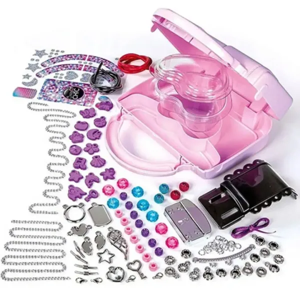 Crazy Chic Producător de modă si bijuterii set cu geantă de mână - Clementoni imaginea 2