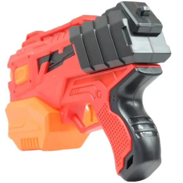 Crazy Launcher: Set armă manuală cu burete cu țintă și proiectil 24cm imaginea 5
