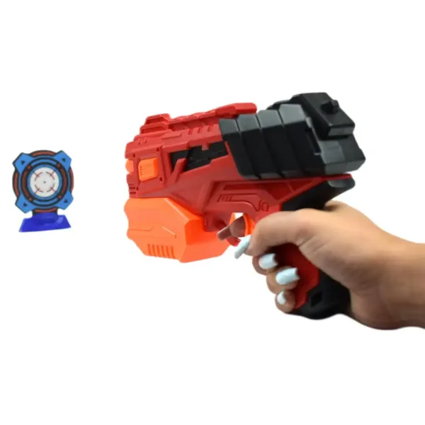 Crazy Launcher: Set armă manuală cu burete cu țintă și proiectil 24cm imaginea 8