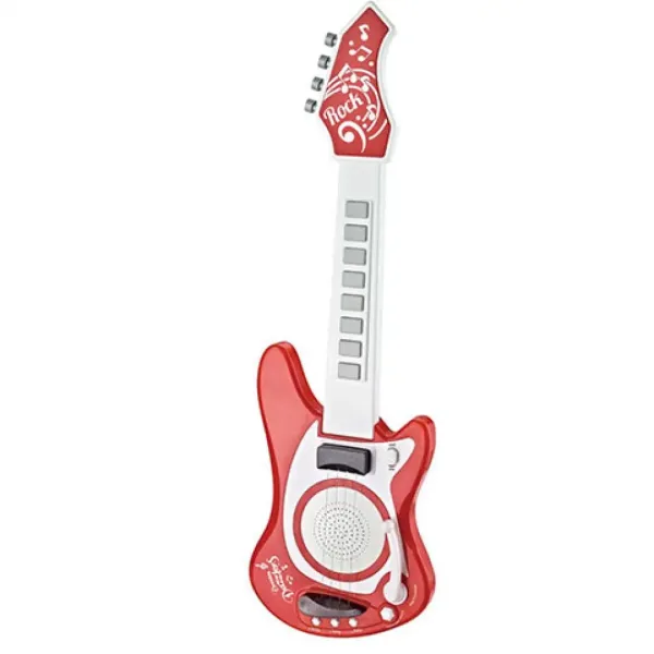 Culoarea roșie chitară electronică 66cm imaginea 2