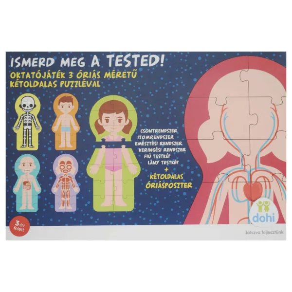 Cunoaște-ți corpul joc educativ - D-Toys imaginea 1