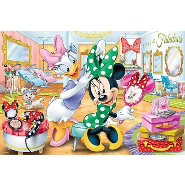 Daisy și Minnie la salon de înfrumusețare puzzle 100 bucăți - Trefl imaginea 2